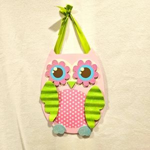 2011 Brother Sister Design Studio Wooden Glitter Owl